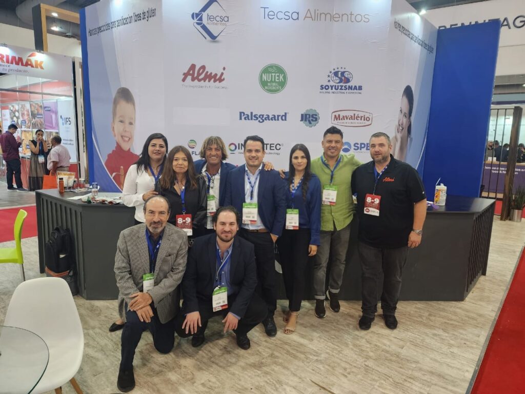 El equipo de Incoltec junto con Tecsa Alimentos